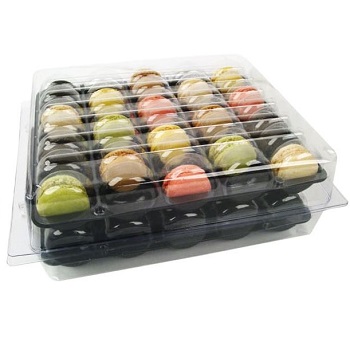 MF Thermoformed 70 Macarons Box